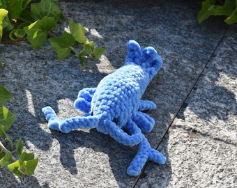 soft crocheted lobster plushie