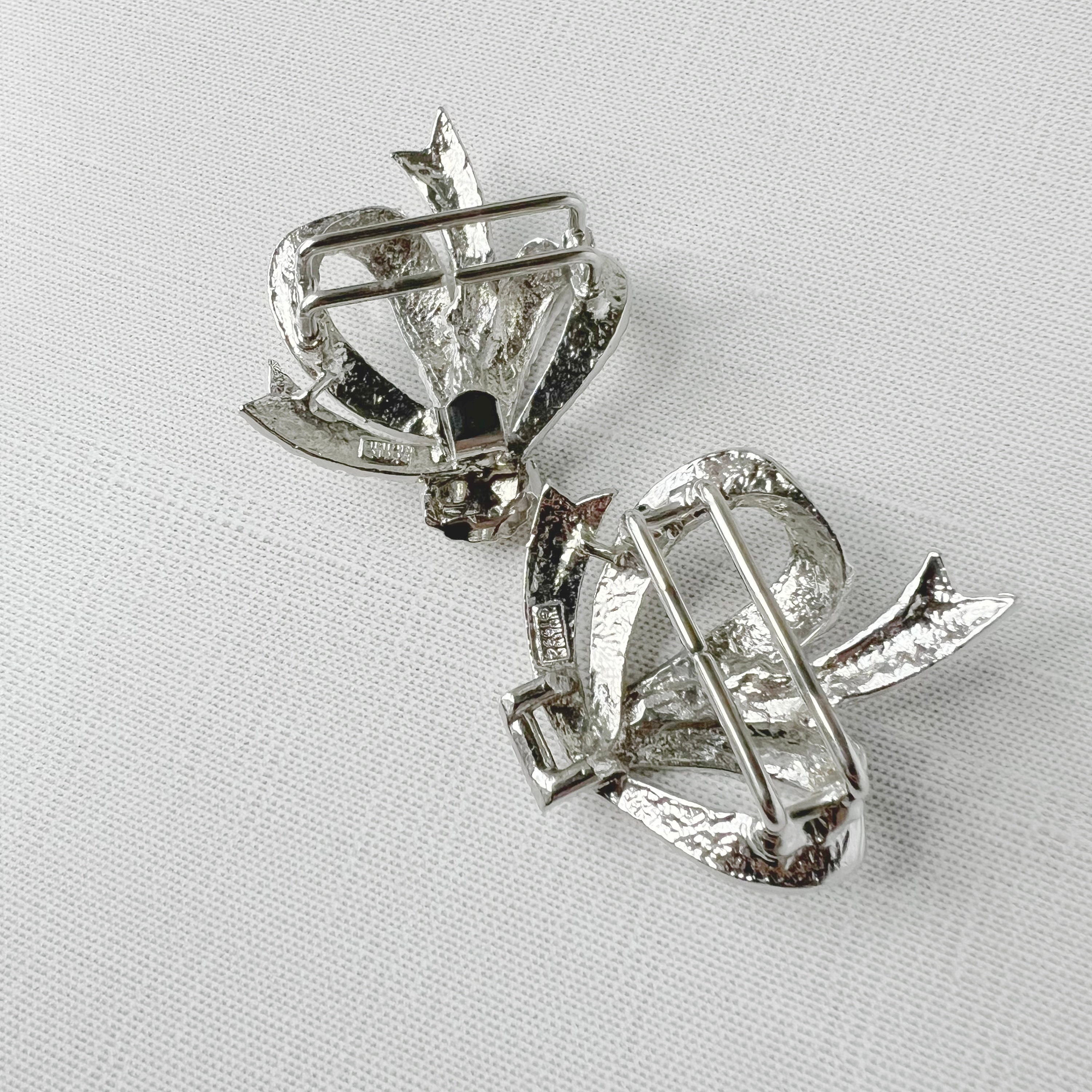 Vintage Mimi Di N Silver-tone Bow Belt Buckle - Etsy