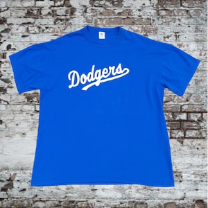Koszulka z lat 90. LA Dodgers Castro. XL. Prawdziwy vintage, lata dziewięćdziesiąte, Mbl, baseball, odzież sportowa, odzież uliczna, koszulka, używana, używana