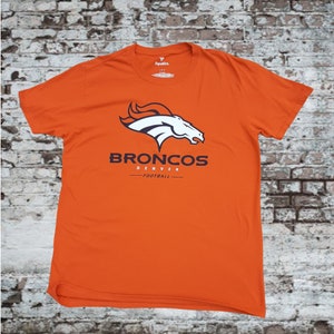 Denver Bronchos-T-shirt. Groot. Streetwear, sportkleding, American Football, NFL, National Football League, Jersey, Tweedehands, Preloved