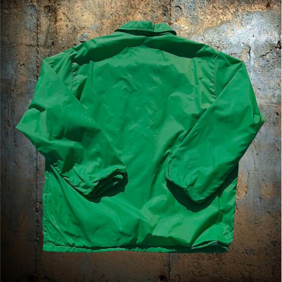 1980s Green Holiday Inn Bomber Jacket. X Large. T… - image 5