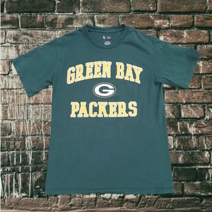 Green Bay Packers-T-shirt. Klein. Streetwear, sportkleding, American Football, NFL, National Football League, Jersey, Tweedehands, Preloved