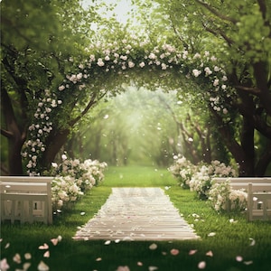 Spring Digital Background Photography Digital Backdrop Composite Nature Outdoors Studio Portrait Floral Digital Background Instant Download
