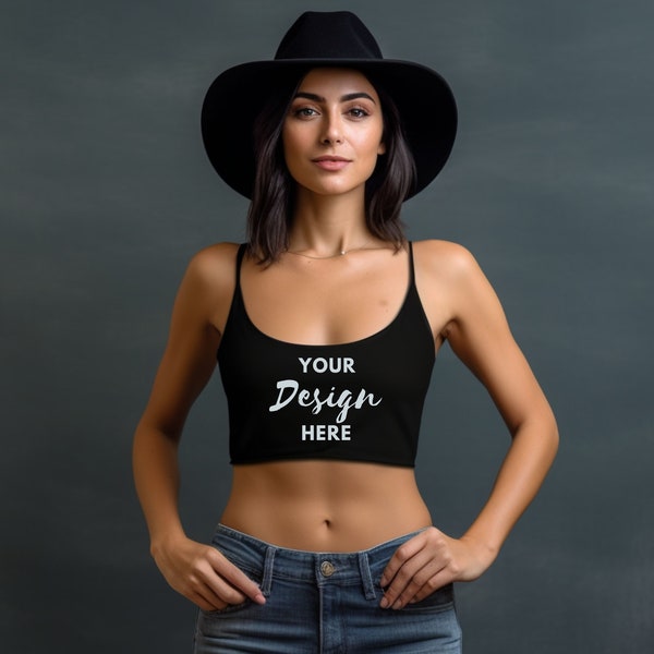 Woman Camisole Tank Top Mockup, Tank Mockup White, Model Mockup, Tank Mockup, Summer Mockup, Woman Tank Top, Model Tank Top Mockup.