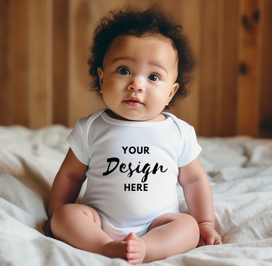 Infant Onesie Mock Ups White Baby Bodysuit Mockup Bodysuit Etsy