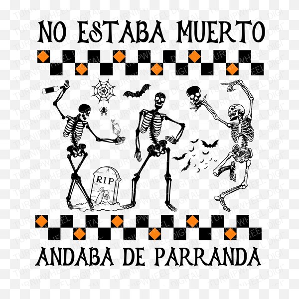 Funny Spanish Halloween PNG SVG Spooky Spanish Shirt sublimation PNG Mexican Halloween Dia de los Muertos svg  Latina Shirt instant download