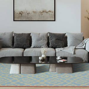 Customizable wool rug, Handmade area rugs for living bedroom, customize dhurrie kilim, Traditional outdoor indoor flatweave, Christmas Decor