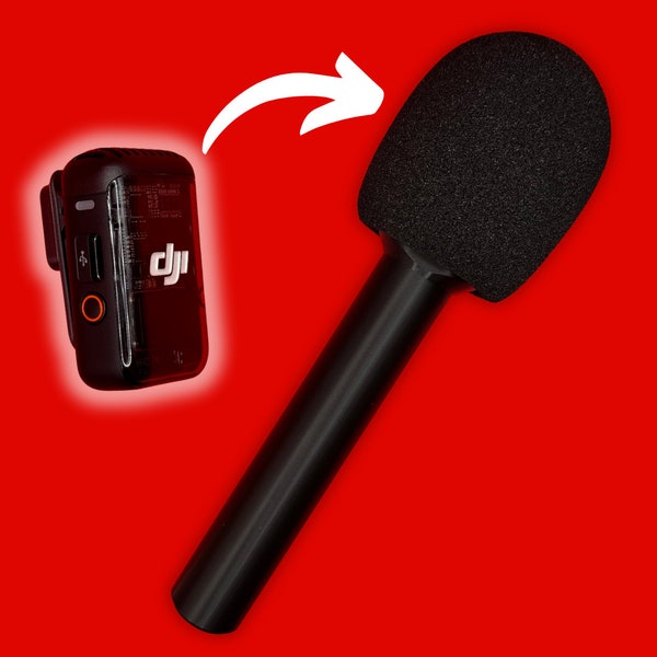 DJI Mic 2 Handle - Microphone Grip - Mount
