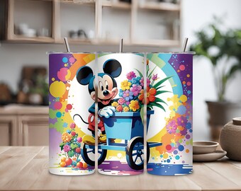 2024 Mickey Tumbler Wrap, 20oz Skinny Tumbler Wrap, 20 oz Tumbler Png Sublimation Design, Digital Instant Download Designs Template