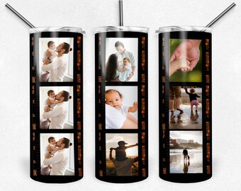 Sip & Snap: Custom Photo Cups for Cherished Memories! Create Personalized Tumblers with Family Pictures