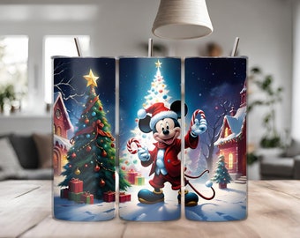 2024 Mickey Tumbler Wrap, 20oz Skinny Tumbler Wrap, 20 oz Tumbler Png Sublimation Design, Digital Instant Download Designs Template