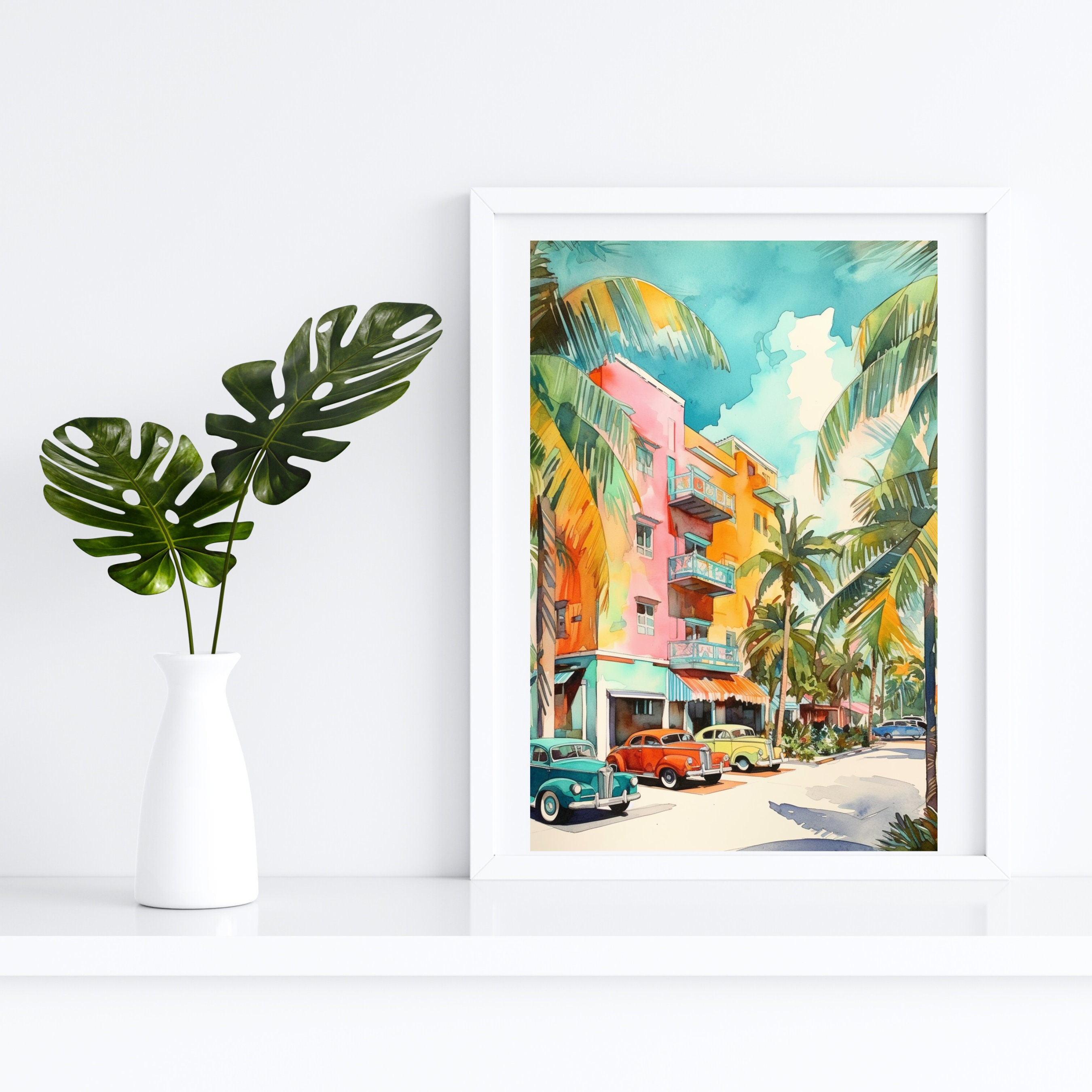 Miami Heat Vicewave Canvas Print for Sale by samiistoloff