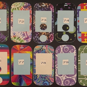 Skin Vocera Smart Badge - 10 di 16 skin/cover per Vocera. Skin n. 71 - 140