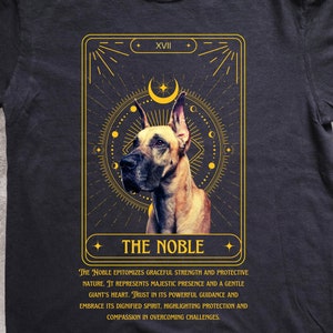 Great Dane Tarot Style Breed Profile Shirt, Great Dane Mom Gift, Great Dane Lover Gift, Great Dane T-Shirts, Great Dane Traits
