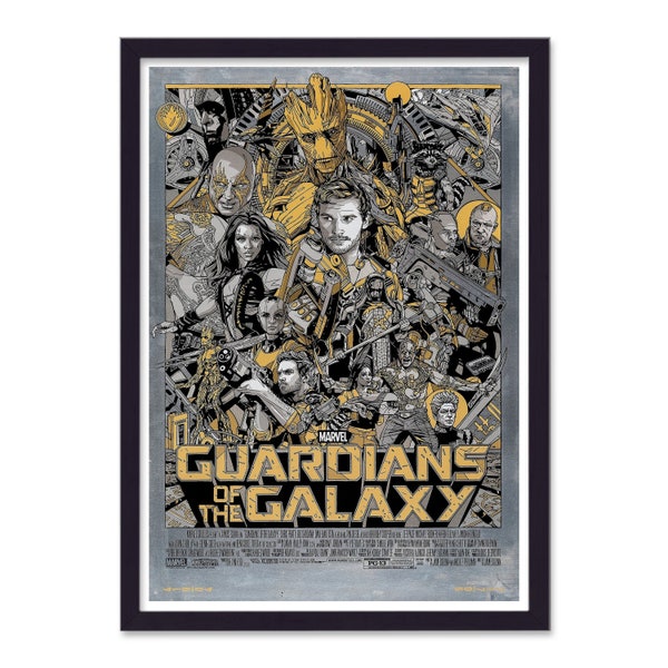 Guardians of the Galaxy reimagined Filmplakat