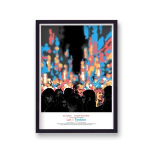Lost in translation v6  Movie Poster - Home Decor - Wall Art