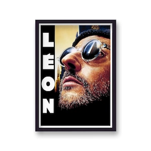 Leon The Professional  Movie Poster V14 - Home Decor - Wall Art