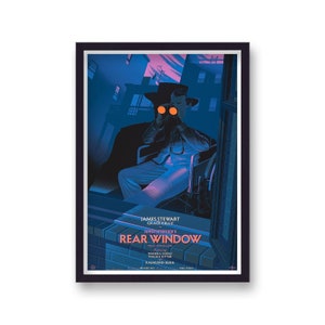 Alfred Hitchcocks Heckfenster v2 Filmposter