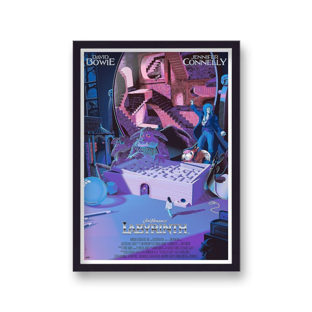 Labrinth Posters Labyrinth Movie Poster - Etsy