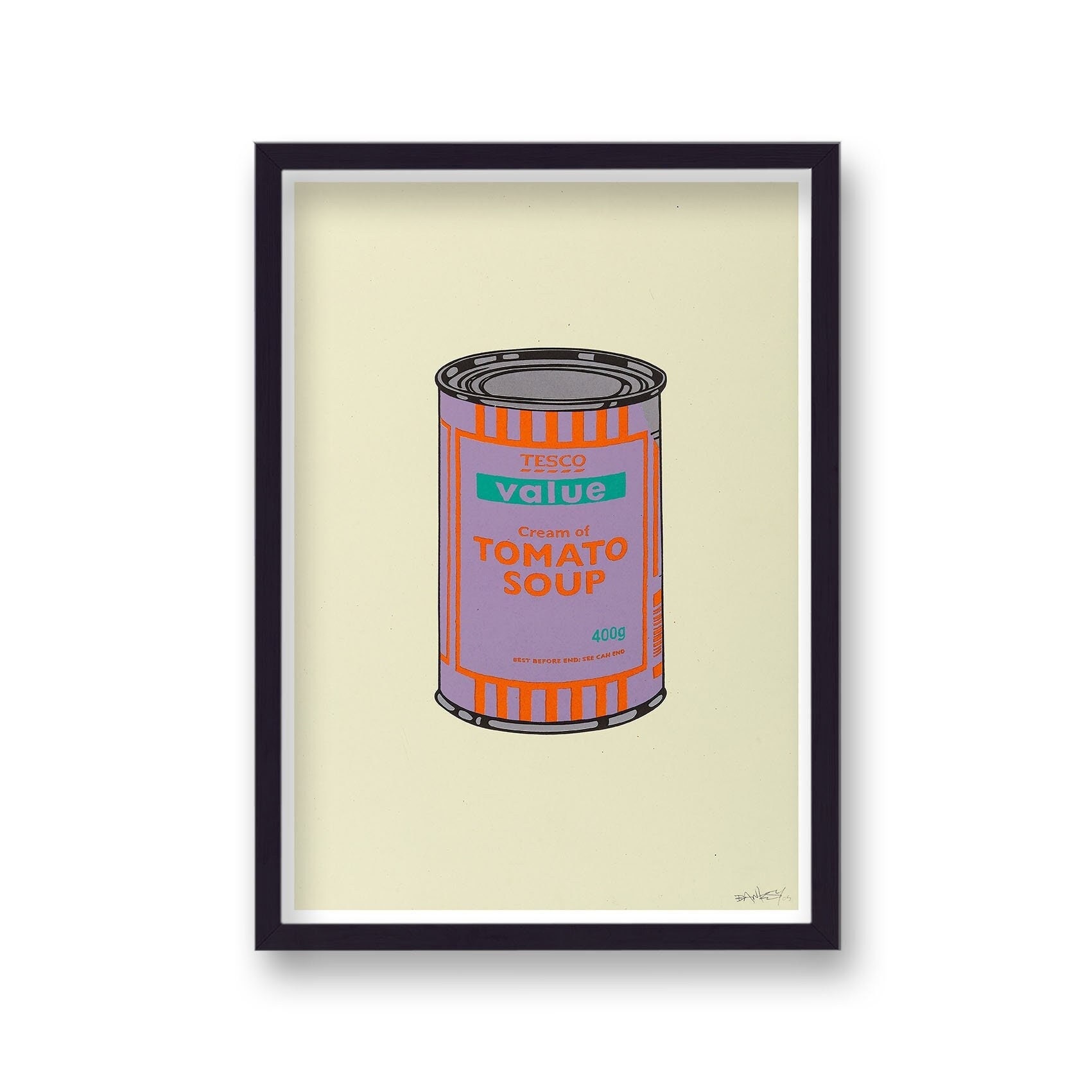 コレクション Banksy TESCO Value Tomato Soup Poster Addicted Art Gallery