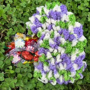 Genderqueer Wool Dragon Scale Dice Egg