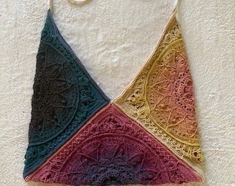 Passion Fruit Melt Shoulder Tote Bag