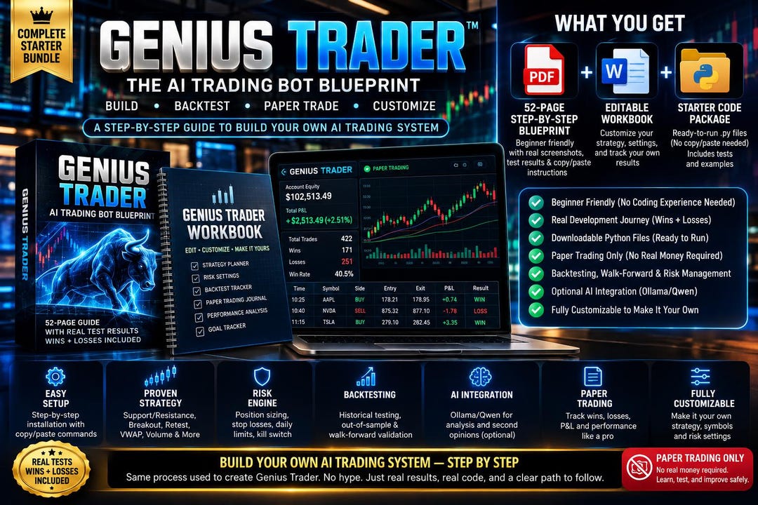 KI-Trading-Bot-Vorlage & Python-Starterkit | Leitfaden für Einsteiger ...