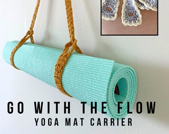 Crochet Pattern - Go With The Flow Yoga Mat Carrier