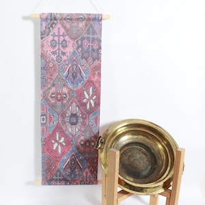 Bohemian Wall Decor, Fabric Wallhanging, Decorative Hanging, Wall Art Prints, Kilim Rug, Wall Hang, Handwoven Wall Hanging,Bedroom Decor