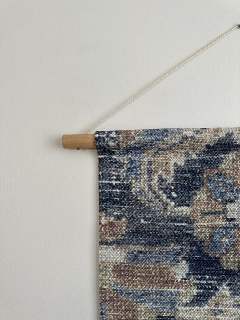 Bohemian Wall Decor, Fabric Wallhanging, Decorative Hanging, Wall Art ... - Bohemian Textile Wall Hangings