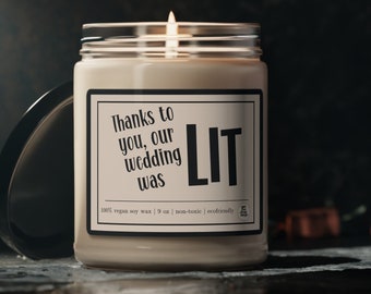 Gift for Wedding Coordinator Gift for Wedding Planner Gift for Special Event Planner for Wedding Day Candle Gift for Wedding Consultant Gift