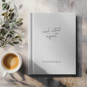 Personalized Closing Gift for Realtor, Gift from New Homeowner, Seller Closing Gift, Custom Thank You Gift, Real Estate Agent, Custom Book