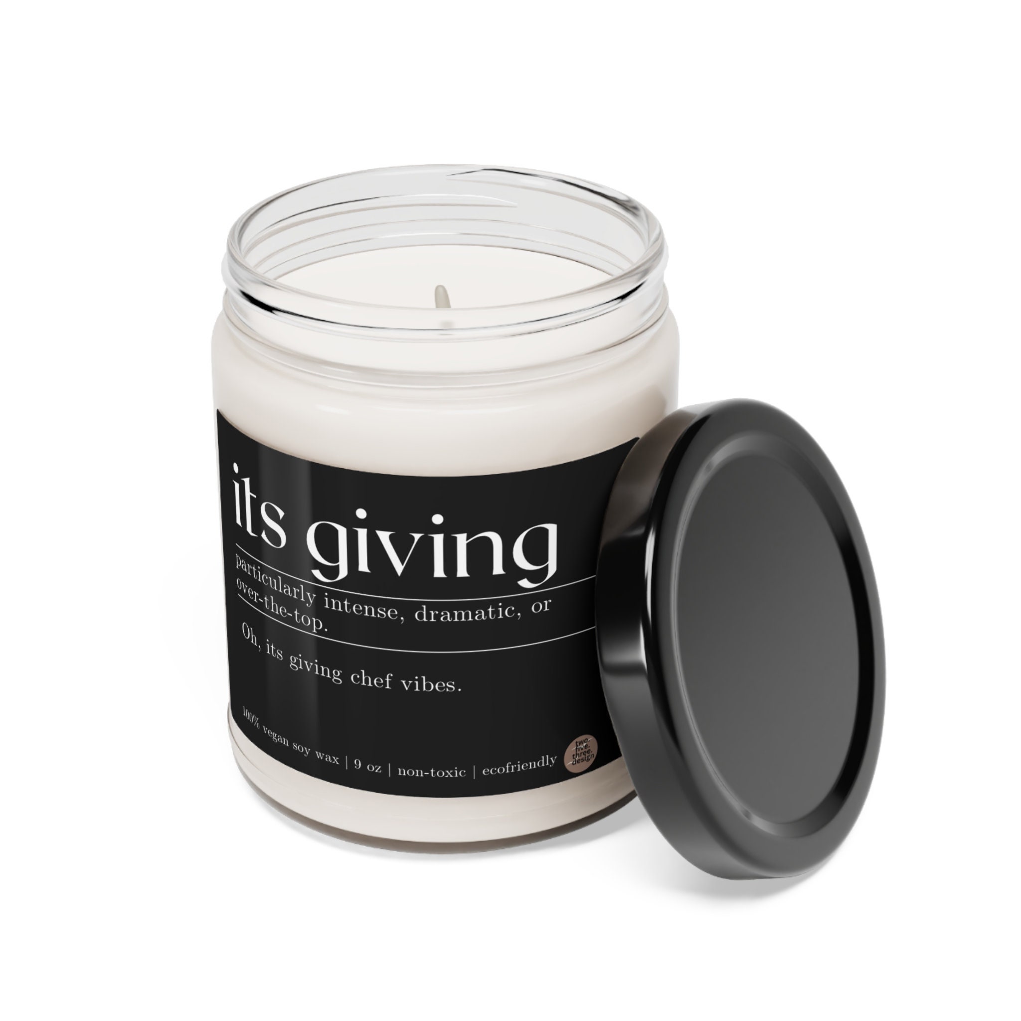 Its Giving, Funny Teen Candle, Scented Candle Gift, Candle Party Favors, Custom Candle Party