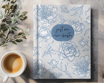 Best Gifts for Book Lovers, Just One More Chapter Journal, Bookish Merch, Book Lover Notebook, Bookish Girly Journal, Book Club Supplies
