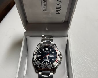 Super Rare Pulsar (seiko) 21j 7S26-X003 Automatic Watch - Etsy