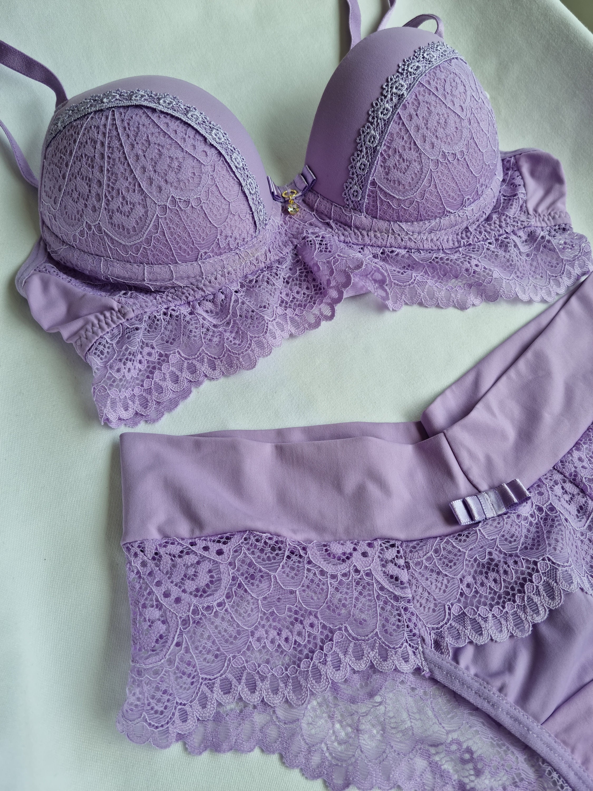 Lilac lingerie Etsy Mexico