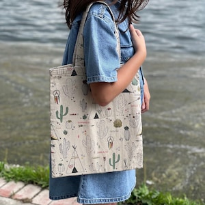 Sac fourre-tout en toile fait main, sac fourre-tout livre pour enfants, sac à bandoulière, sac de livre, cartable, cadeau pour enfants, articles de fête, cadeau d'anniversaire