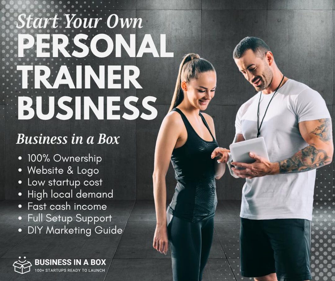 Start Your Own Personal Trainer / Fitness Coach Business+ Custom ...