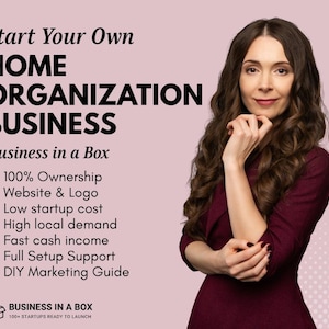Start je eigen thuisorganisatie Business+ aangepaste website, WordPress, branding, marketing inbegrepen
