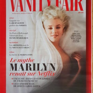 Marilyn Monroe - couverture Vanity Fair - Giant poster (47' X 69') - 2022