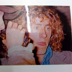The Who – Roger Daltrey - Original Photo – Very Rare – Calvin 1970