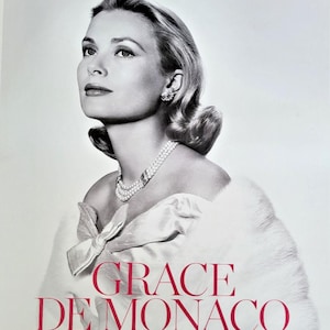 Grace de Monaco Princesse en Dior - Original exhibition poster - Musée Dior Granville - 2019
