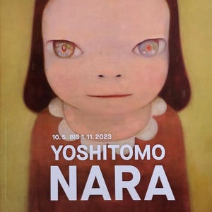 Yoshimoto Nara - Original Poster Exhibition - Margaret - Albertina Museum - 2023