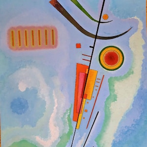 Kandinsky - Printemps des Poètes - Poster Original - Gallimard - Raro - 2023