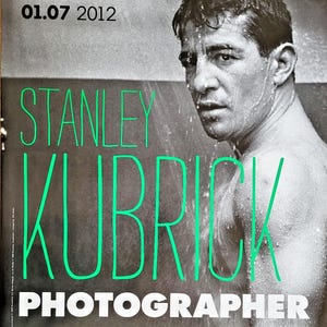 Stanley Kubrick - Manifesto originale della mostra - Fotografo - Bruxelles - raro - 2012