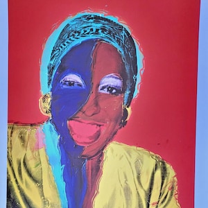 Andy Warhol - Poster Original Exhibition - Wilhelmina Ross - Berlin
