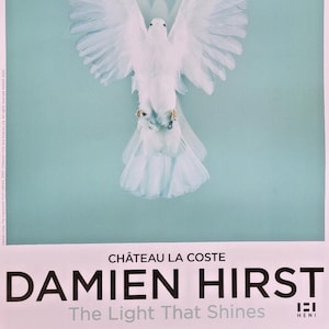 Damien Hirst - Original exhibition poster - The Light That Shines - 2024