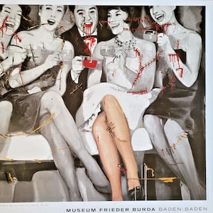 Gerhard Richter - Cartel original - Museo Frieder Burda Baden Baden - 2016