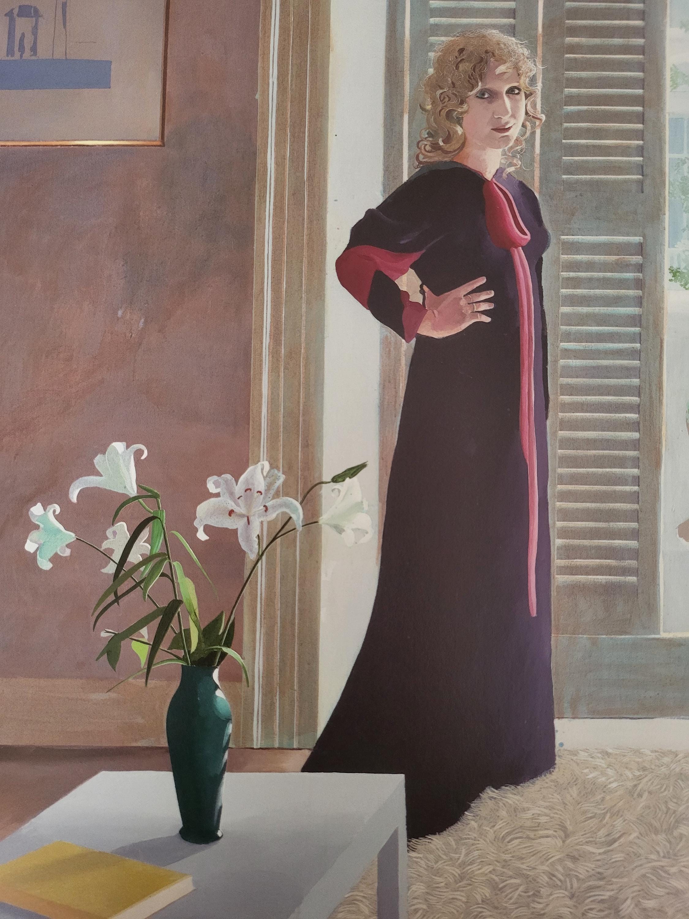 David Hockney 'mr and Mrs Clark and Percy' Tokyo Exhibition Poster