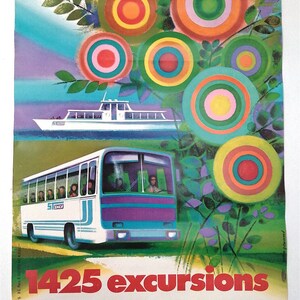 Nathan Garamond – Services Of Tourism Sncf- Original Poster - 1981
